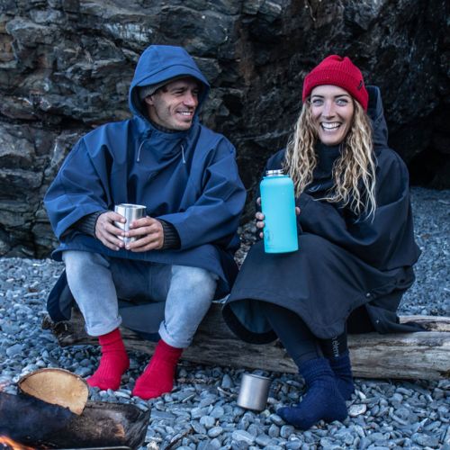Fourth Element Storm Poncho niebieskie ()
