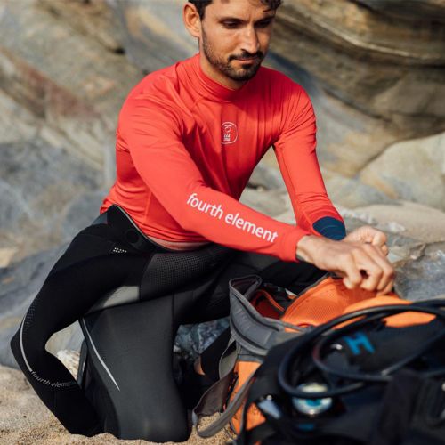 Fourth Element Rashguard Hydro-T Long Sleeve red męski (HYMLLV)