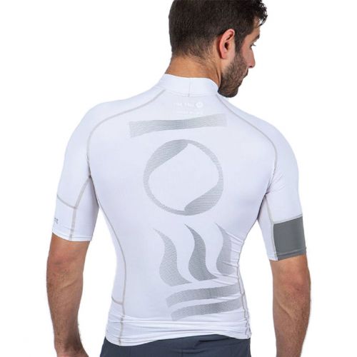 Fourth Element Rashguard Hydro-T Short Sleeve biały męski (HYMS04)