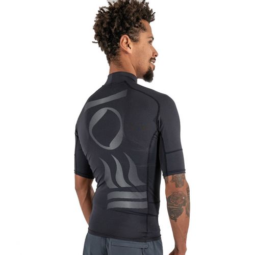 Fourth Element Rashguard Hydro-T Short Sleeve czarny męski (HYMS03)