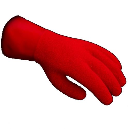 Fourth Element Rękawice do suchego skafandra czerwone ()