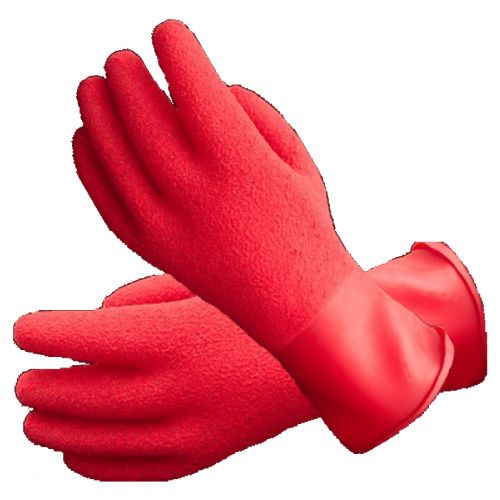 Fourth Element Rękawice do suchego skafandra czerwone ()