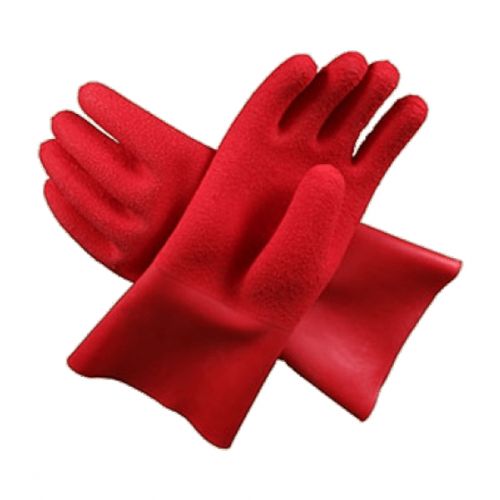 Fourth Element Rękawice do suchego skafandra czerwone ()