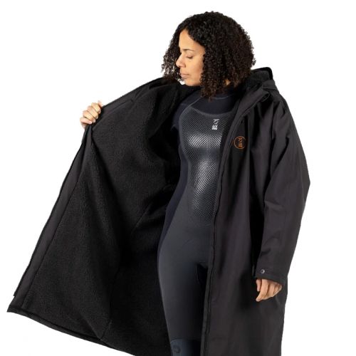 Fourth Element Tidal Robe płaszcz ciemny grafit unisex ()