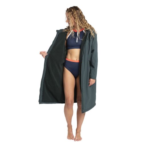 Fourth Element Tidal Robe płaszcz ciemna zieleń unisex (TRB02)