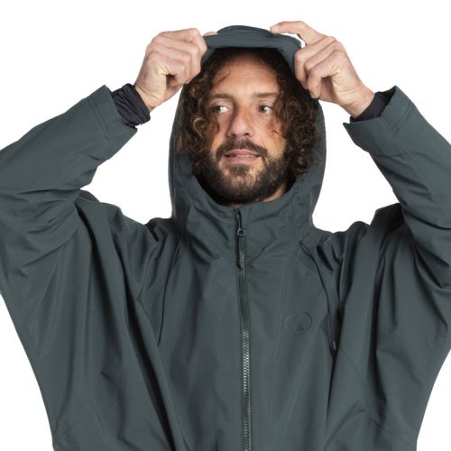 Fourth Element Tidal Robe płaszcz ciemna zieleń unisex (TRB02)