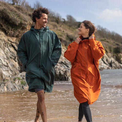 Fourth Element Tidal Robe płaszcz ciemna zieleń unisex (TRB02)