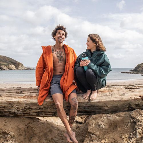 Fourth Element Tidal Robe płaszcz pomarańczowy unisex (TRB01)